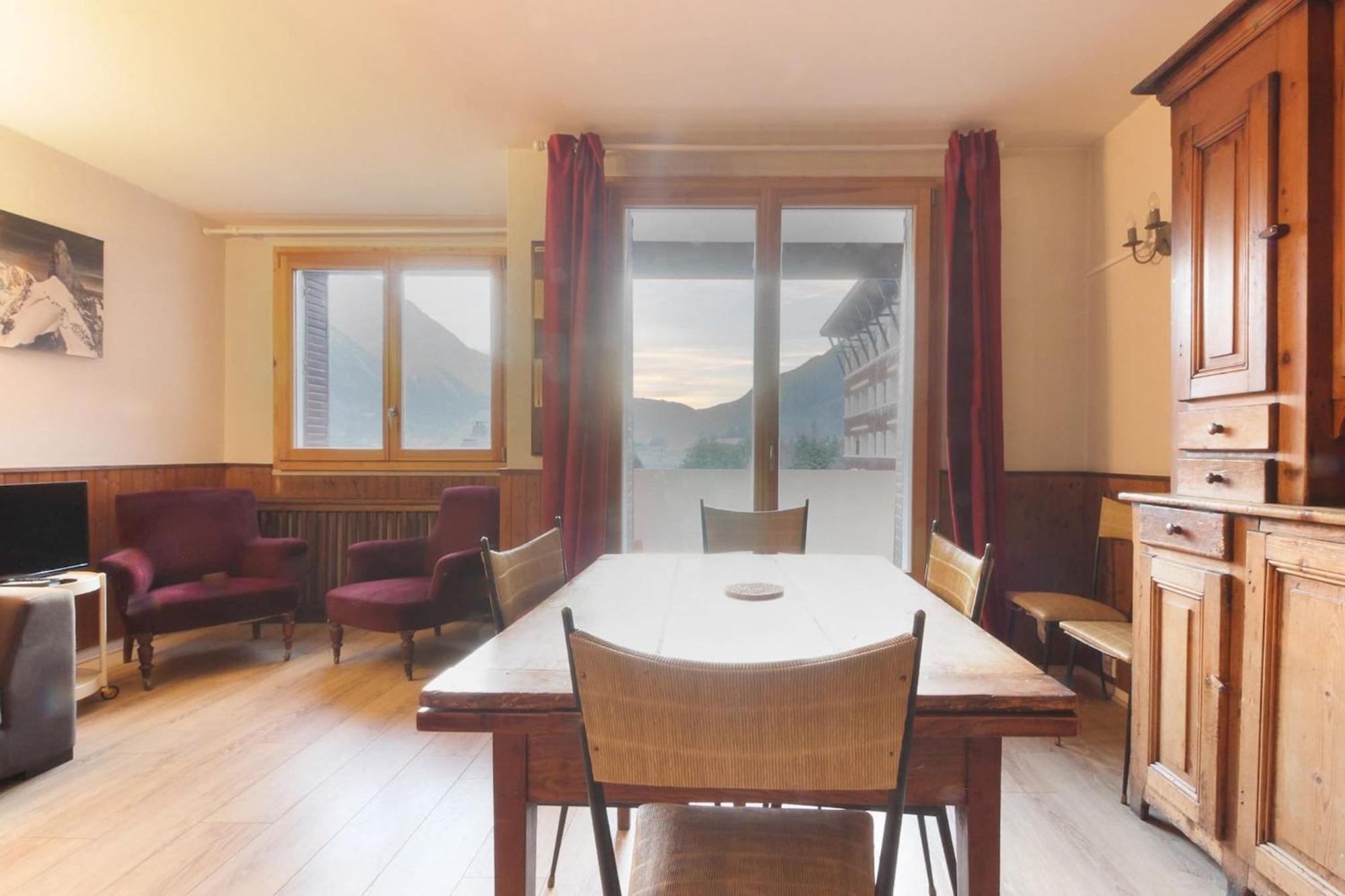 Les Pecles Mt Blanc - Chamonix Center Apartment Exterior photo